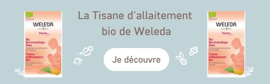 Découvrir la tisane d'allaitement bio de Weleda